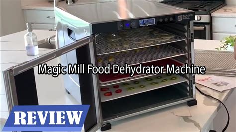 dry food machine|Magic Mill Food Dehydrator Machine .